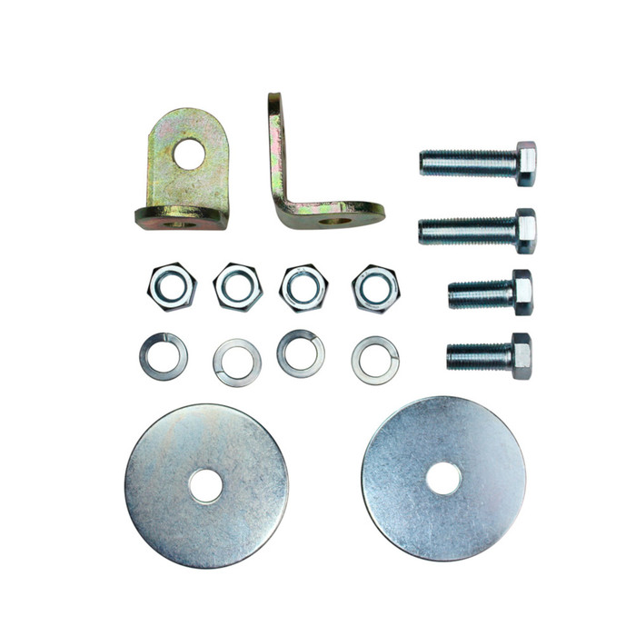 C16-211-707-HW - 2 POINT SEAT BELT HARDWARE KIT WITH L-BRACKETS FOR BOTH SEATS - SOLD SET