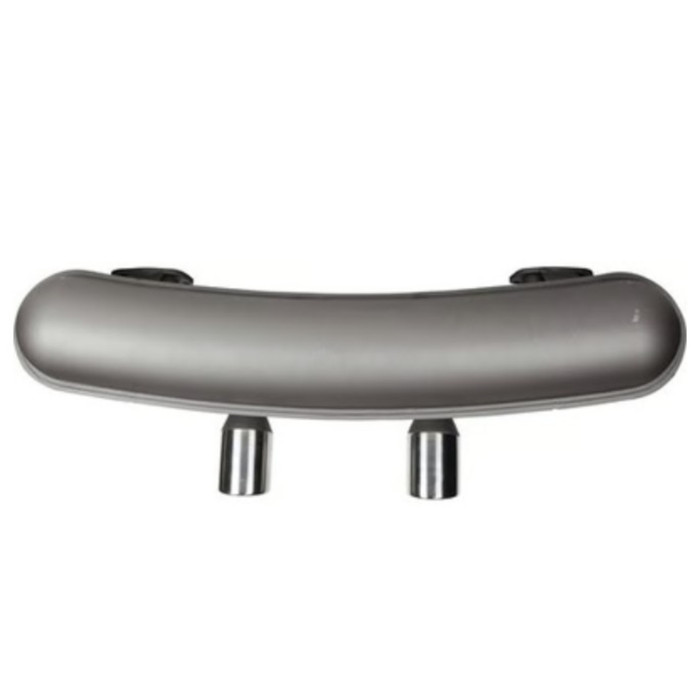 P-021-251-053-CDT - 1620604600 - SPORTS EXHAUST - WITH TWIN 76MM CENTER TAIL PIPES - CAN ONLY BE USED WITH 039-256-091-SIC HEAT EXCHANGERS - REAR VALANCE MOD'S REQUIRED - PORSCHE WITH 1.7-1.8 LITRE ENGINE - 914 69-76 - SOLD EACH