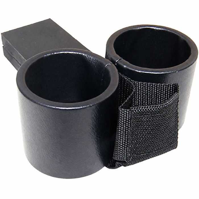ACC-C10-9101-C - ASHTRAY CUP HOLDER WITH CELL-PHONE HOLDER -  IN ASHTRAY SLOT - SMOOTH BLACK VINYL - STD BEETLE 68-77 - SUPER BEETLE 71-72 - SOLD EACH