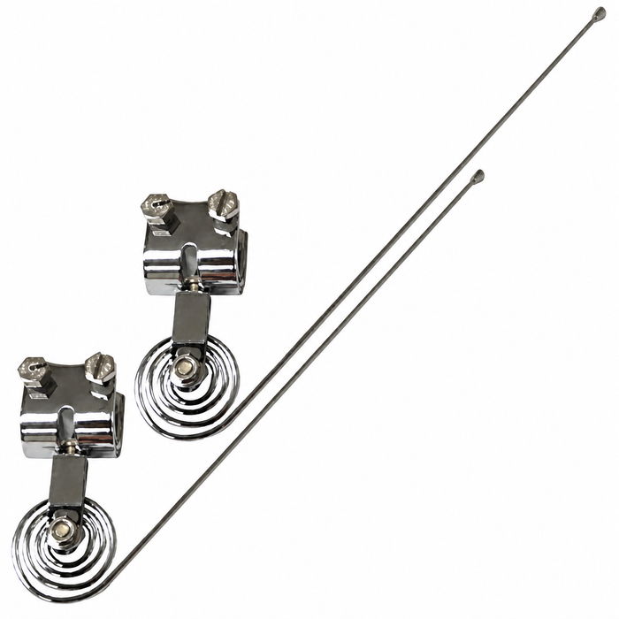 C11-70200 - VINTAGE STYLE CURB FEELERS - UNIVERSAL FIT - SOLD PAIR