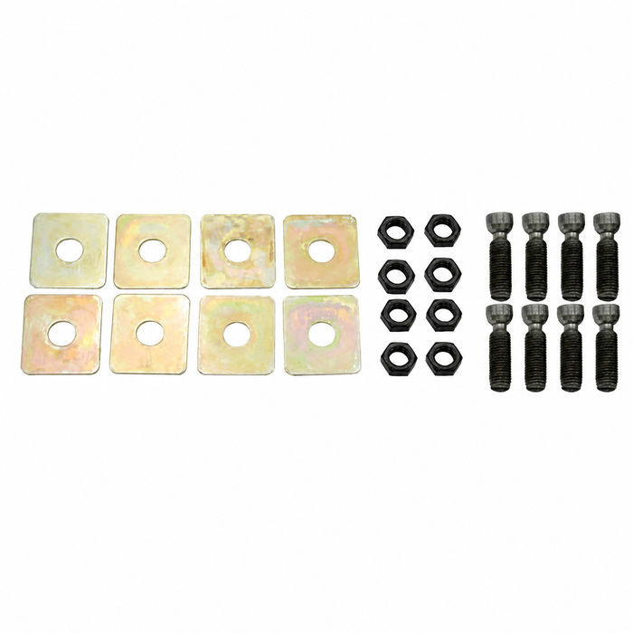 C12-4010-10 - B4-0101-0 - 8MMx1.0 THREAD - ELEPHANT FEET SWIVEL STYLE VALUE ADJUSTING SCREW SET WITH NUTS AND SHIMS - ALL 12-1600CC BASED ENGINES - SOLD SET OF 8
