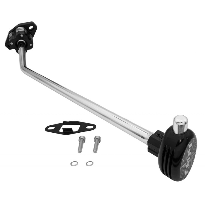 C12-5619 - BUGPACK - BILLET SHORT T-HANDLE SHIFTER WITH EMPI LOGO ENGRAVED - FITS RHD BUS 60-65 - SOLD EACH