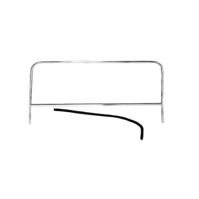 C12-6045-11 - EMPI - BUGGY WINDSHIELD WITH ALUMINUM FRAME - FITS MANX STYLE BODY - 42-1/4 INCH WIDE - MOUNTING HARDWARE NOT INCLUDED - SOLD EACH C12-6045-11 - EMPI - BUGGY WINDSHIELD WITH ALUMINUM FRAME - FITS MANX STYLE BODY - 42-1/4 INCH WIDE - MOUNTING HARDWARE NOT INCLUDED - SOLD EACH