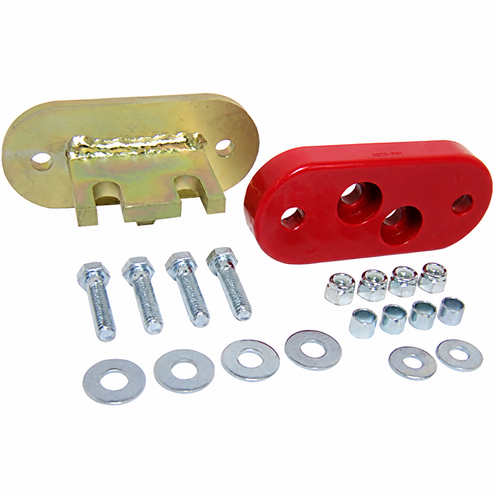 C12-6519-50 - FRONT TRANSMISSION URETHANE MOUNT KIT - BEETLE 73-79 / GHIA 73-74 - FOR EARLY STYLE 2 BOLT NOSE CONE TRANSMISSIONS