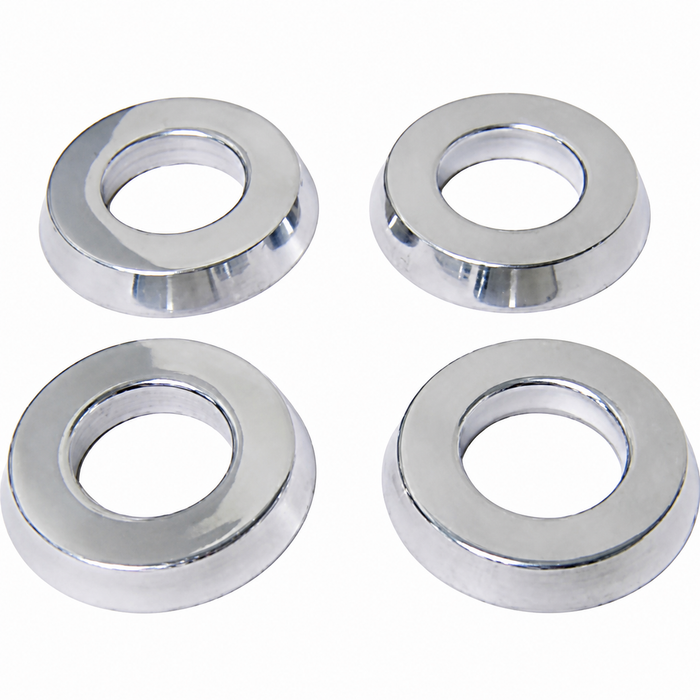 C13-11-4532 - BILLET ALUMINUM BUFFERS - WINDOW CRANKS AND DOOR HANDLES - SET OF 4 - BEETLE 56-67 - GHIA 56-67
