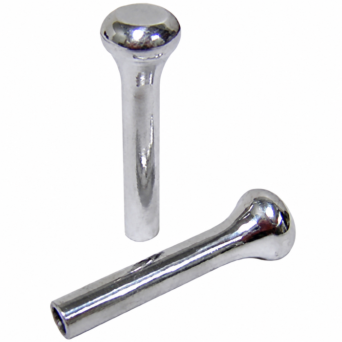 C13-11-4540 - BILLET ALUMINUM DOOR LOCK KNOBS (PULLS) - ALL YEARS BEETLE - GHIA - BUS - TYPE-3 - SOLD PAIR
