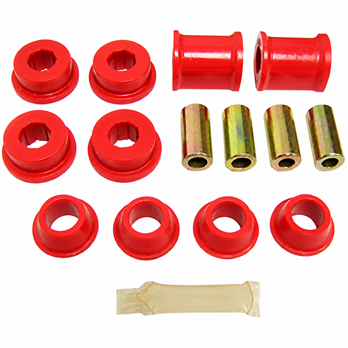 C13-16-5107 - EMPI BRAND -71-73 SUPER BEETLE - RED URETHANE CONTROL ARM BUSH. KIT - 15 PIECE KIT