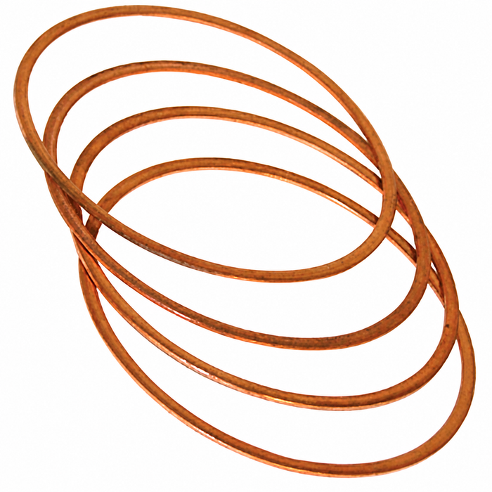 C13-16-9529 - EMPI - COPPER CYLINDER HEAD GASKETS - ALL 1600CC STYLE ENGINES - 90.5-92MM - .040 - SOLD IN SETS OF 4