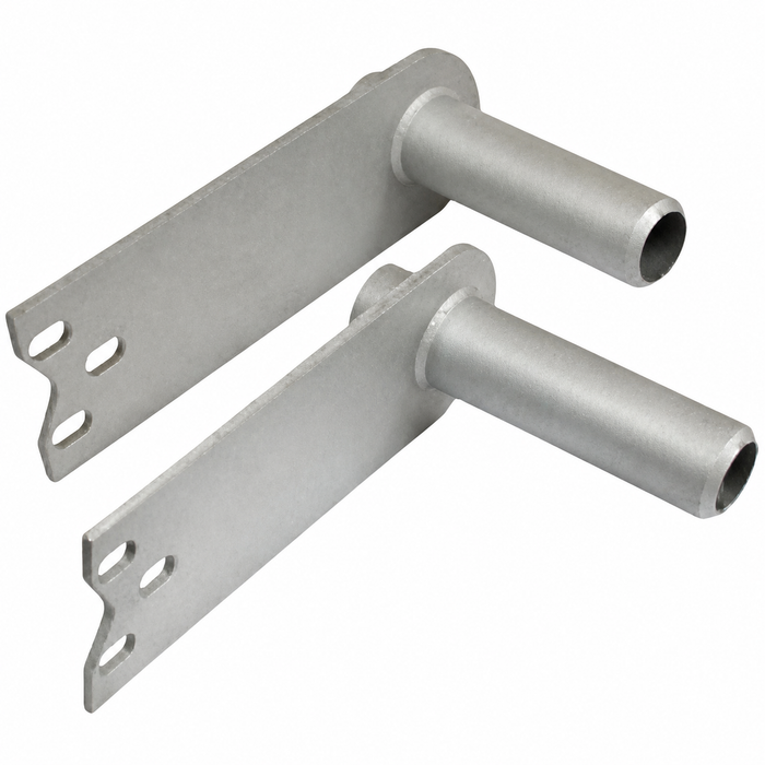 C13-17-2667 - EMPI - HEAVY DUTY SPRING PLATES IRS WITH 6-1/8 IN. COLLAR FOR 26-9/16 IN. LONG TORSION BARS (PAINTED) - BEETLE/GHIA I.R.S. - SOLD PAIR