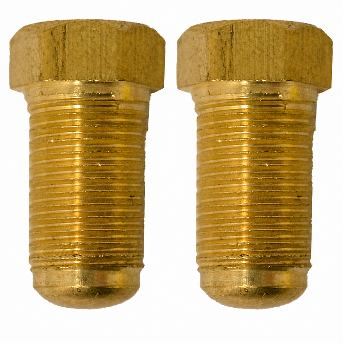 C13-18-1103 - PAIR OF METRIC BRAKE LINE PLUGS - FITANY M10 x 1.0 THREADED HOLE - SOLD PAIR
