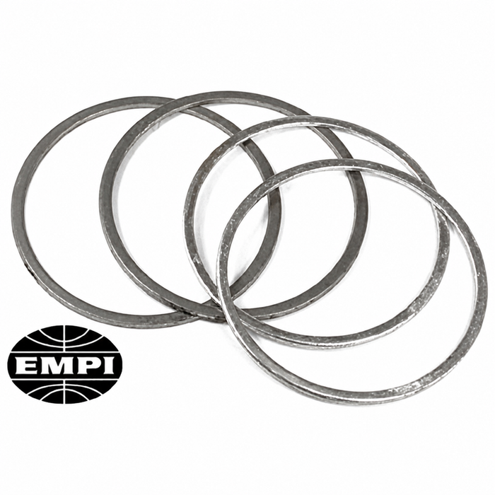 C13-21-5009 - EMPI -CYLINDER SPACERS - BETWEEN HEAD & BARREL - SET OF 4 -.060 INCH THICK - 15-1600cc BEETLE ENG.