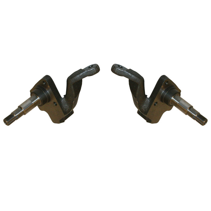 C13-22-2858 - 2-1/2 INCH DROP SPINDLES FOR LINK-PIN FRONT END WITH DRUM BRAKE - BEETLE / GHIA 49-65  - SOLD PAIR