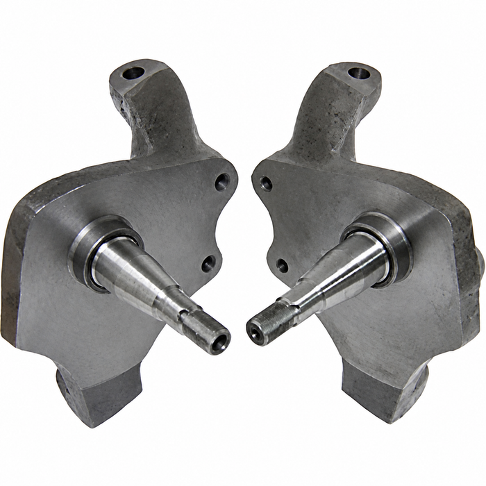 C13-22-2951 - 2-1/2 INCH DROP SPINDLES FOR BALL-JOINT FRONT END WITH DISC BRAKE MOUNT - BEETLE / GHIA 66-77 (EXCEPT SUPER BEETLE) - SOLD PAIR