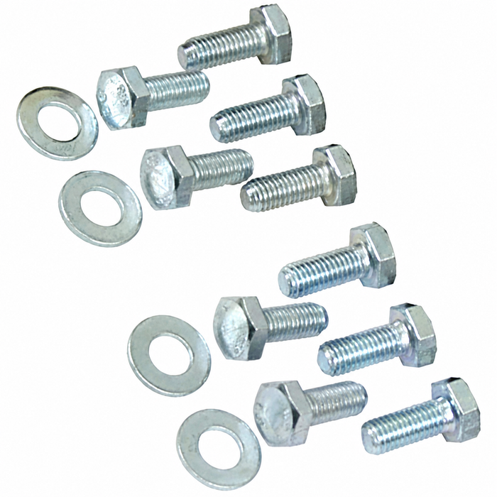 C13-22-2975-5 - DISC BRAKE CALIPER BRACKET HARDWARE KIT - 14 PIECE MOUNTING KIT - BRACKETS TO SPINDLES - CALIPERS TO BRACKETS - BEETLE 68-78 - SOLD 1 KIT DOES BOTH SIDES