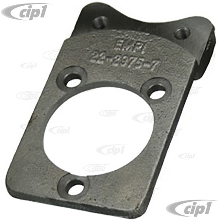 C13-22-2975-7 - DISC BRAKE CALIPER BRACKET - MOUNTS CALIPER TO STD BALL-JOINT T1 SPINDLE - BEETLE 68-78 - SOLD EACH - 2 REQUIRED PER CAR