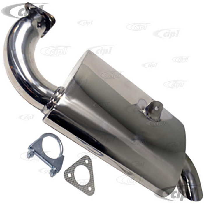 C13-3765 - EMPI - STAINLESS STEEL PHAT BOY MUFFLER – FITS