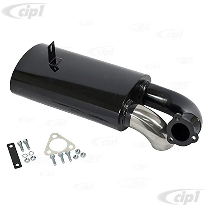 C13-3264 - EMPI - REPLACEMENT BLACK SIDE FLOW MUFFLER (FOR C13-3485 SYSTEM) - SOLD EACH