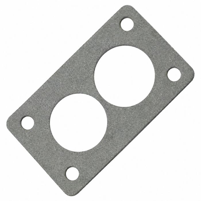 C13-3409 - EMPI - PAIR OF INTAKE MANIFOLD GASKETS FOR ISOLATED INTAKE RUNNERS - ALL EPC/DGV/DFV 2 BARREL CARBURETOR - SOLD PAIR