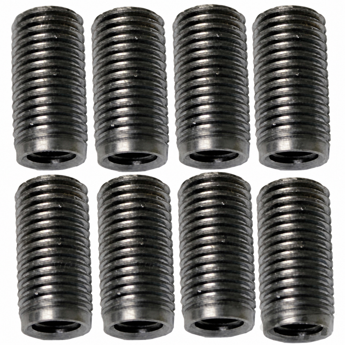 C13-4012 - EMPI - SET OF 8 CASE SAVER INSERTS - 14MM O.D. X 10MM I.D. - ALL BEETLE STYLE ENGINES - SOLD SET OF 8 (2 SETS / 16 INSERTS REQUIRED PER ENGINE CASE)