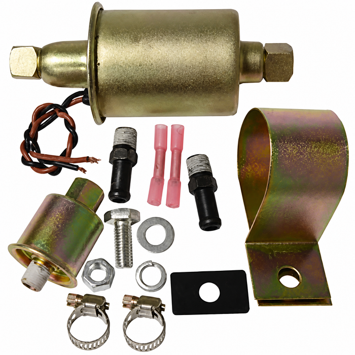 C13-41-2602 - ELECTRONIC FUEL PUMP AND FILTER KIT (SOLENOID DESIGN) 5-5.5 PSI - ALL CARBURETED MODELS (PRESSURE REGULATOR REQUIRED) - SOLD KIT