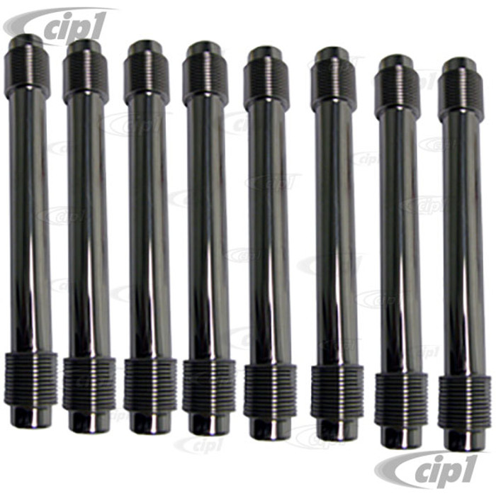 ACC-C10-5371 - POLISHED STAINLESS STEEL PUSH ROD TUBE SET - FIT ALL 13-1600CC BEETLE STYLE ENGINES - REF.# 311-109-335 311109335 8521 - SOLD SET OF 8