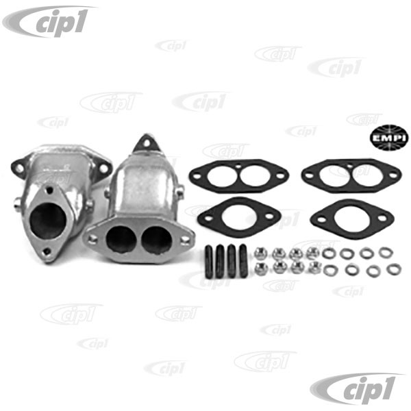 C13-43-5212 - EMPI DUAL 34 ICT WEBER MANIFOLD KIT - TYPE-3 PANCAKE