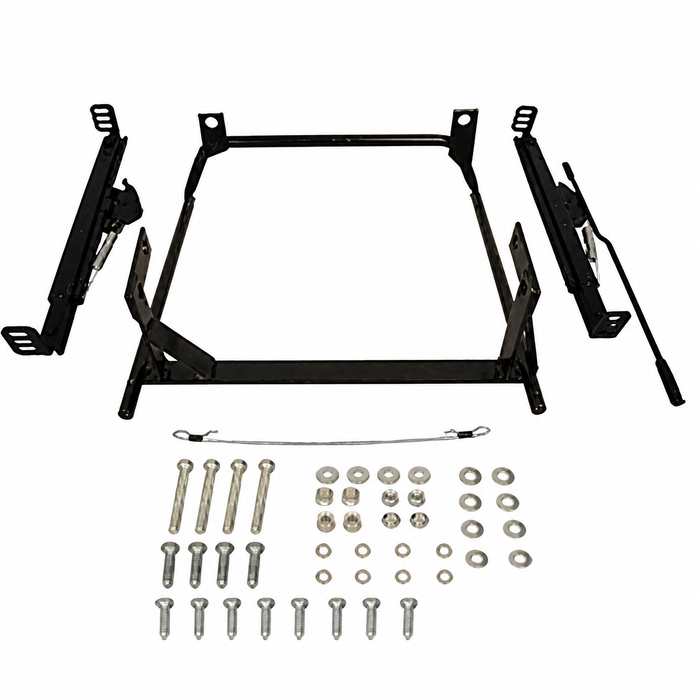 C13-62-2871 - BOLT-IN SEAT MOUNT ADAPTER KIT WITH SLIDERS/WIRE/INSTRUCTIONS - T1 BEETLE 56-70 - RIGHT FRONT - SOLD EACH