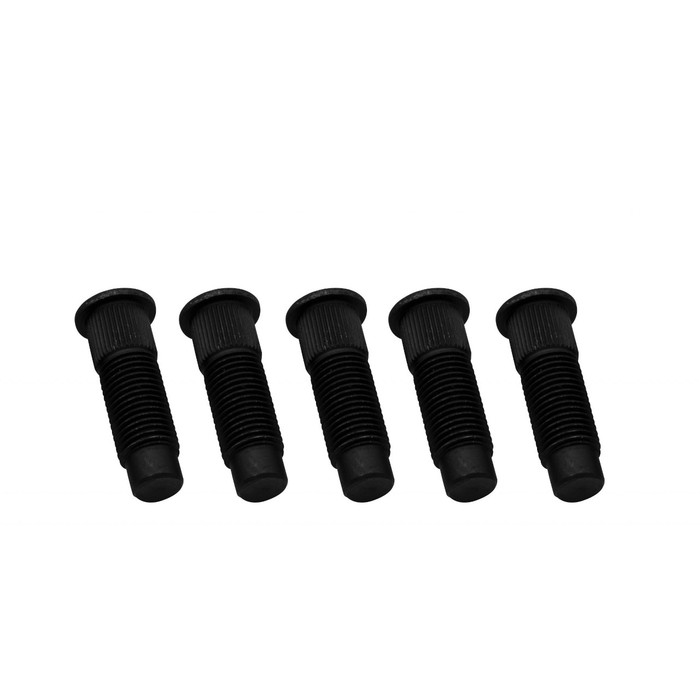 C13-70-2850 - EMPI BRAND - 14MM RACING WHEEL STUDS - PRESS-IN FROM BEHIND - 1.855 INCH LONG - SET OF 5