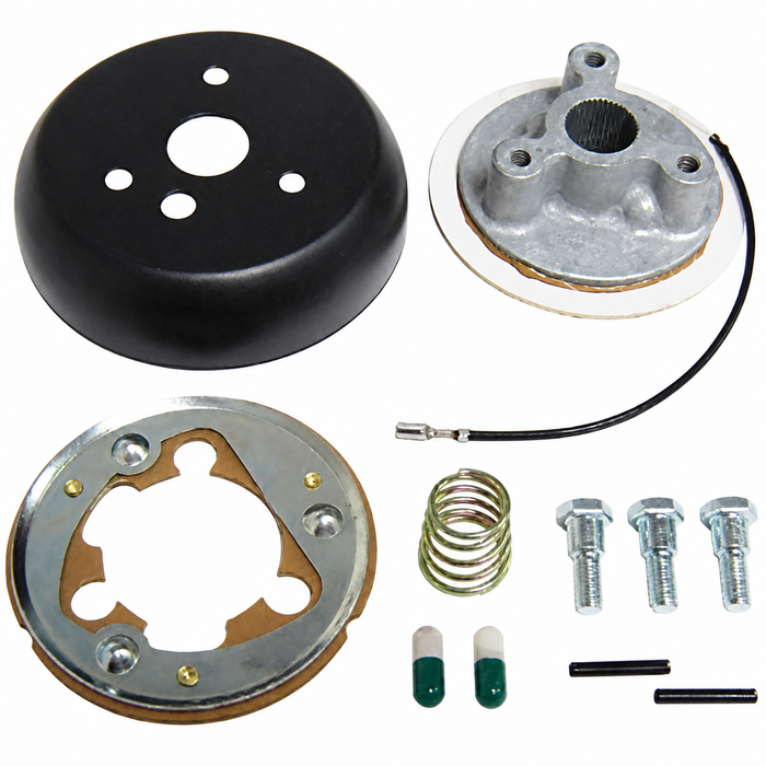 C13-79-4017 - STEERING WHEEL HUB ADAPTER KIT FOR EMPI/GRANT WHEEL - BEETLE 75-79 / WATER-COOLED VW 75-88 MODELS - VANAGON 80-88