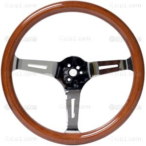C13-79-4026-KIT - CLASSIC WOOD STEERING WHEEL KIT (31MM GRIP) - 15