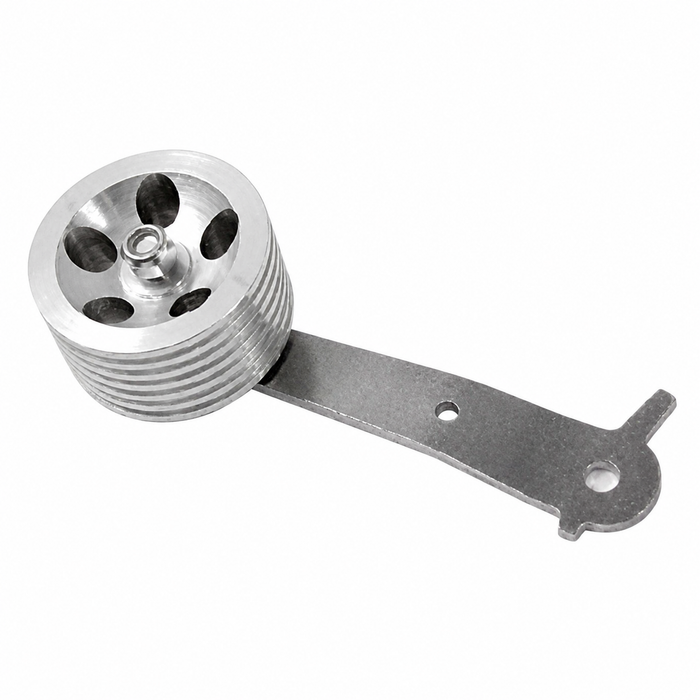 C13-8511 - EMPI BRAND - BILLET ALUMINUM ROLLER PEDAL - FITS BEETLE 52-79 GHIA 56-74 PEDAL ASSEMBLY