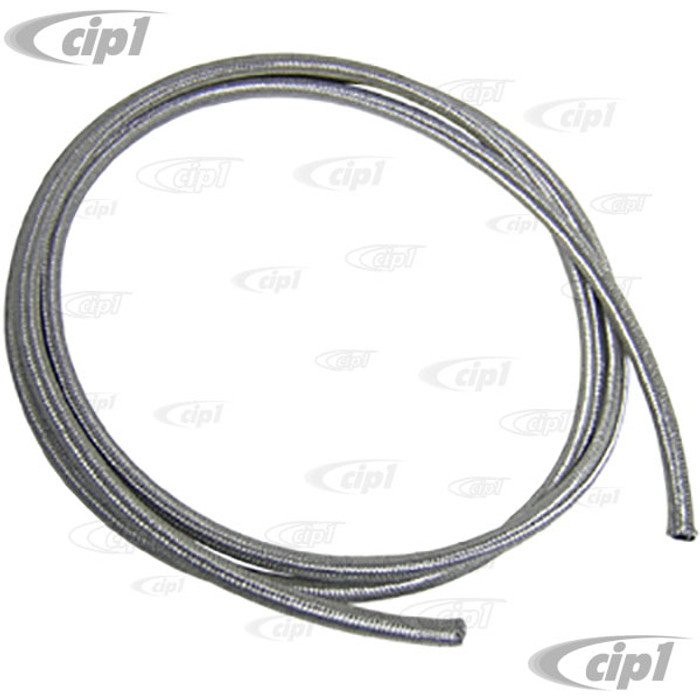 C13-8811 - EMPI BRAND -STAINLESS STEEL BRAIDED 1/4 INCH FUEL LINE - ID - 10 FEET