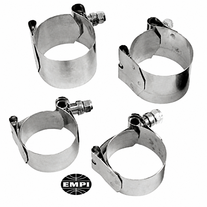 C13-9692 - EMPI -FRONT SWAY BAR T-BOLT CLAMPS - ALL LINK-PIN OR BALL-JOINT - BEETLE 46-77 - GHIA 56-74 - VW THING 69-79 - SOLD SET OF 4