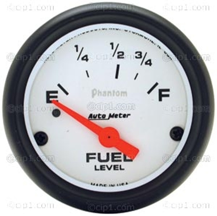 C14-5814 - AUTOMETER - PHANTOM - 2-5/8 IN. (66.5MM) FUEL LEVEL 0 E/ 90 F - ALL SALES FINAL - NO RETURNS