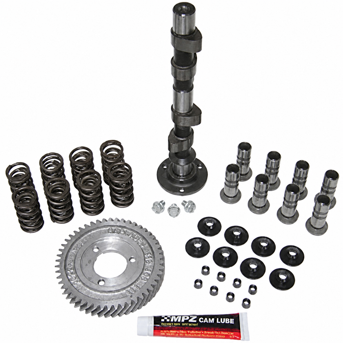 C15-20050 - SCAT BRAND - COMPLETE PERFORMANCE CAM KIT - ALL 1600CC BEETLE STYLE ENGINES - .320 INCH LIFT AT LOBE / 277 DEGREE C20 CAM & GEAR / SINGLE HD VALVE SPRINGS / SCAT LIFTERS / HD RETAINERS & KEEPERS - SOLD KIT