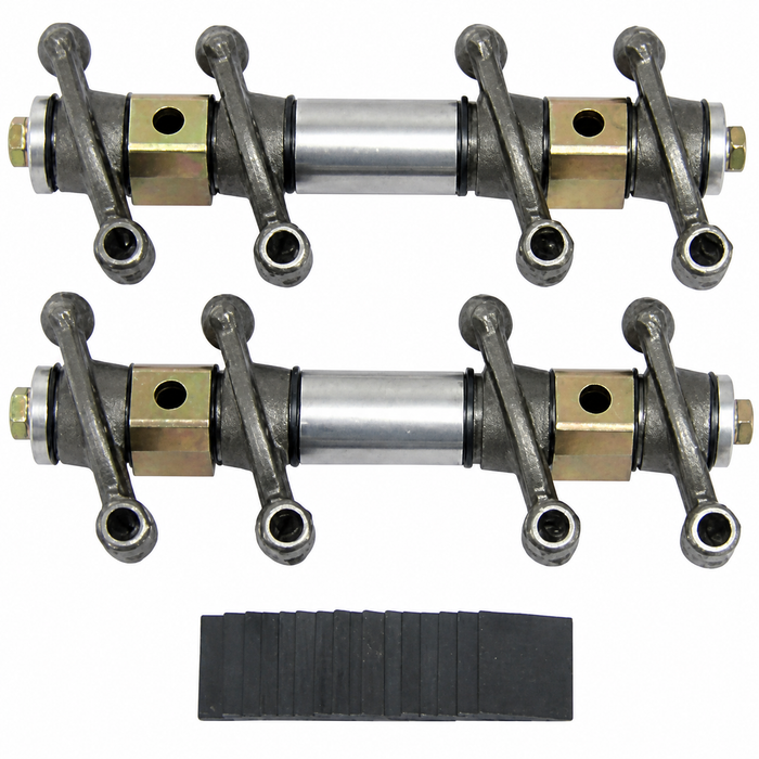 C15-20188S - SCAT PRO-STREET FORGED COMPLETE  1.25 RATIO ROCKER ASSEMBLIES - W/ADJUSTING SCREWS & SHIMS - ALL 12-1600CC BEETLE - SOLD SET