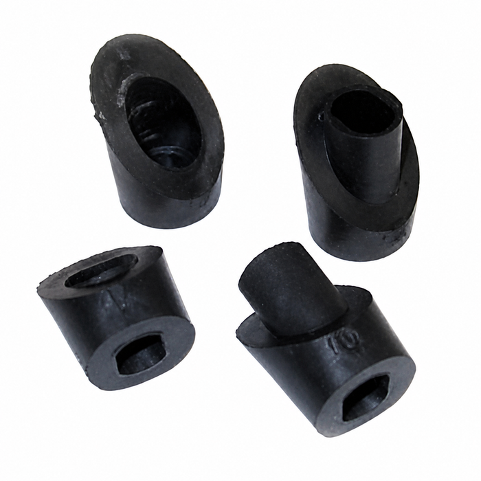 C16-111-261W - (111-955-261 111955261) - TOP QUALITY - WIPER SHAFT SEALS / GROMMETS - BEETLE 46-57 - SOLD 4 PIECE SET