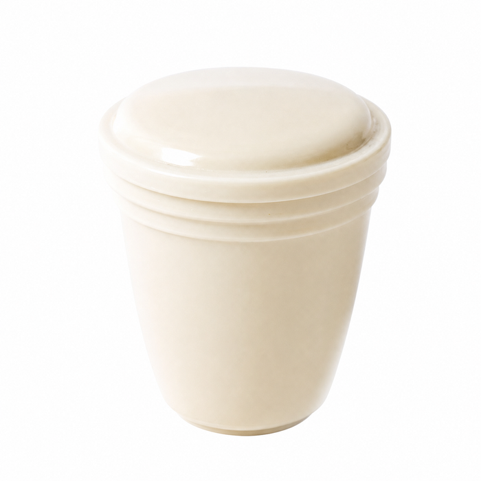 C16-111-542-IV - 113-941-541-IV - 113941541IV - IVORY DASH KNOB - 5MM - HEADLIGHT - ASHTRAY AND VARIOUS - SEE NOTES - BEETLE 52-66 - GHIA 56-66 - BUS 55-66 - TYPE-3 65-66 - SOLD EACH
