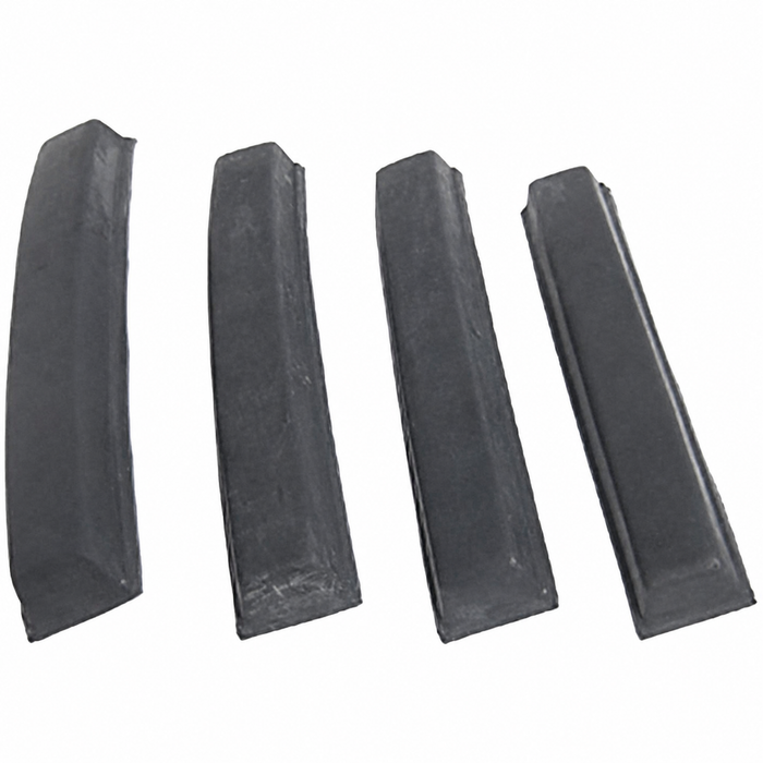 C16-113-217 - 113-707-217 - 113707217 - EXCELLENT QUALITY - BUMPER GUARD RUBBER IMPACT STRIPS - BEETLE 68-73 - GHIA 72-74 - SOLD 4 PIECE SET