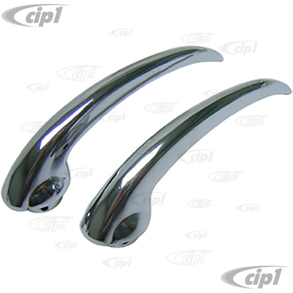 C16-113-225 - (113-837-225-A - 113837225A) PAIR OF CHROME HANDLES