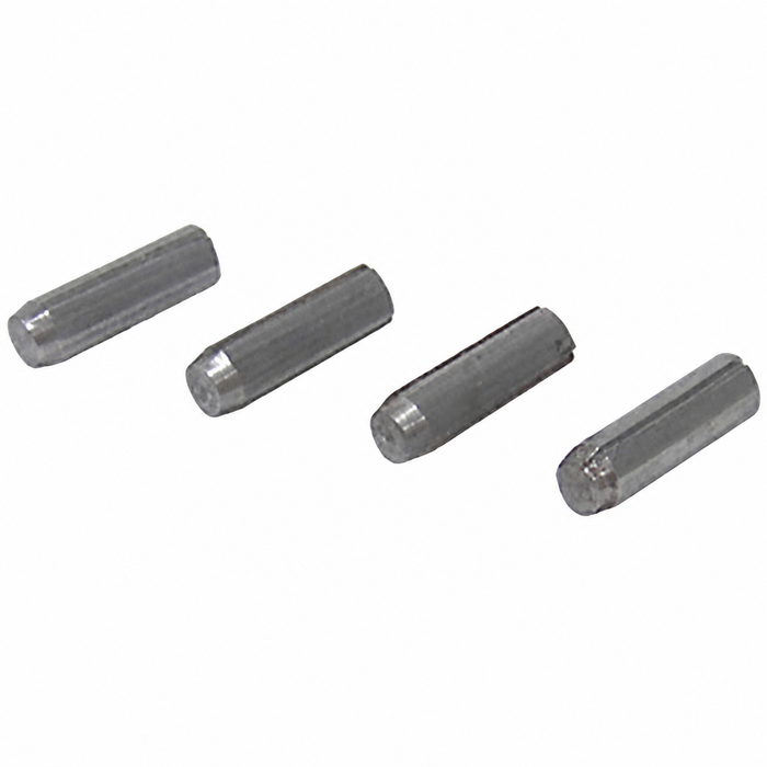 C16-113-581P - (N-012-810 N012810) - DOWEL PIN 3MMX12MM -SET OF 4 - WINDOW & DOOR HANDLES -BEETLE 46-67 - GHIA 56-67 - BUS 50-59 - SOLD 4 PIECE SET