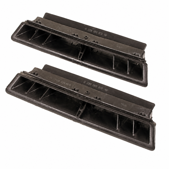 C16-113-635A-LR - 113-819-635-A - 113819635A - TOP LEFT & RIGHT DASH VENTS (FACING UP) - 71-78 BEETLE - 71-72 SUPER BEETLE - SOLD PAIR