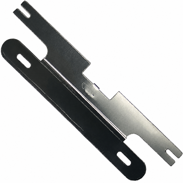 C16-113-906 - VW46B - MOUNTING BRACKET FOR REAR LICENSE PLATE - FITS UNDER LICENSE PLATE LIGHT - BEETLE 67-79 - SOLD EACH