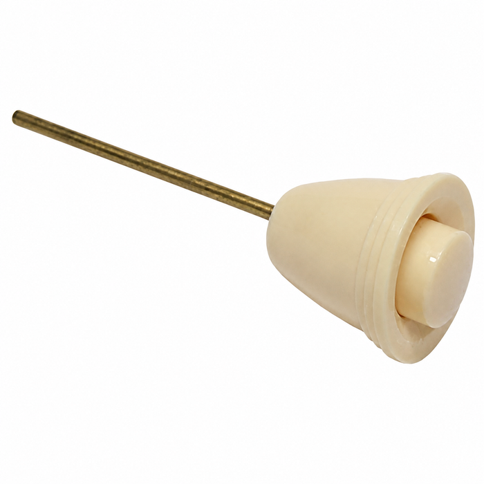C16-131-543-IV - 113-955-541-BIV - 113955541BIV - IVORY WIPER / WINDOW WASHER KNOB - BEETLE 62-66 - GHIA 62-66 - TYPE-3 65-66 - SOLD EACH