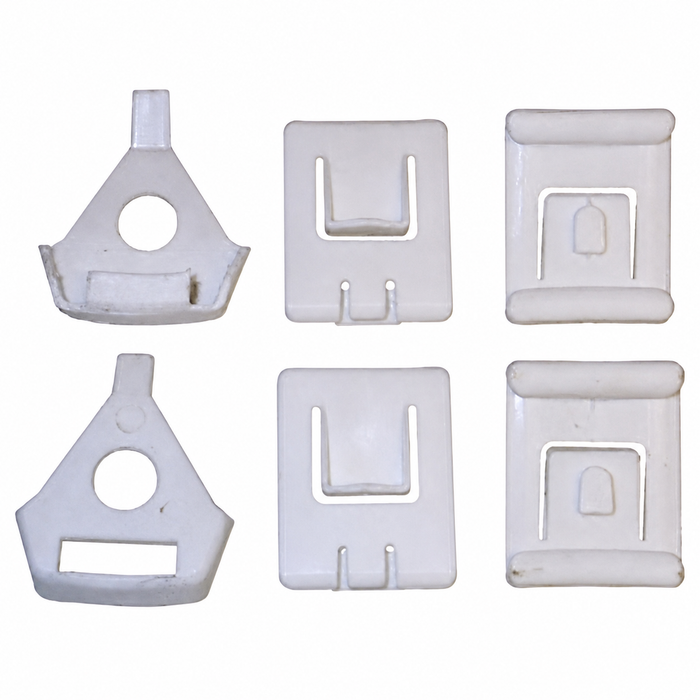 C16-133-214-LR - (111-898-213 111898213) - SEAT TRACK BUSHING KIT - DOES BOTH FRONT SEATS - BEETLE 73-79 - SOLD 6 PIECE SET