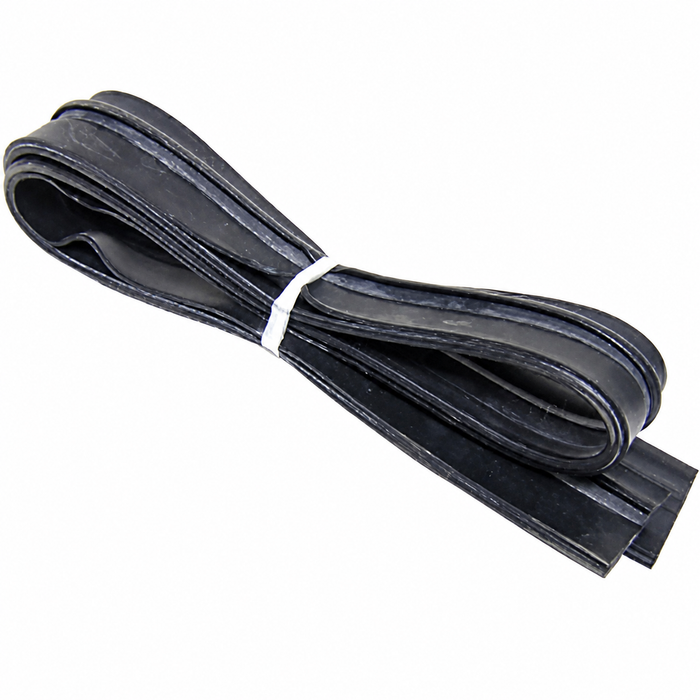 C16-141-475A-LR - 141-837-475-A - 141837475A - SCRAPER OUTSIDE WINDOW  RUBBER ONLY - LEFT OR RIGHT - GHIA 56-59  - SOLD EACH