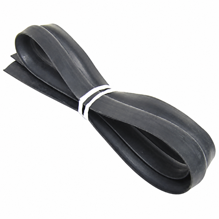 C16-141-475C-LR - (141-837-475C 141837475 C) - SCRAPER OUTSIDE WINDOW  RUBBER ONLY LEFT OR RIGHT  GHIA 60-71  - SOLD EACH
