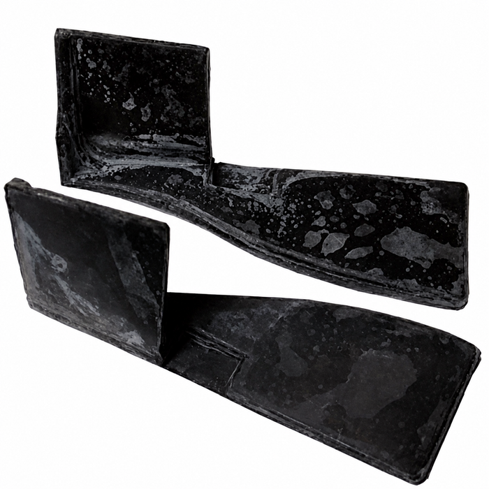 C16-141-497-LR - 141-837-497 - 141837497 - SEAL TOP HINGE BASE LEFT & RIGHT - GHIA CONVERTIBLE 57-74 - SOLD PAIR