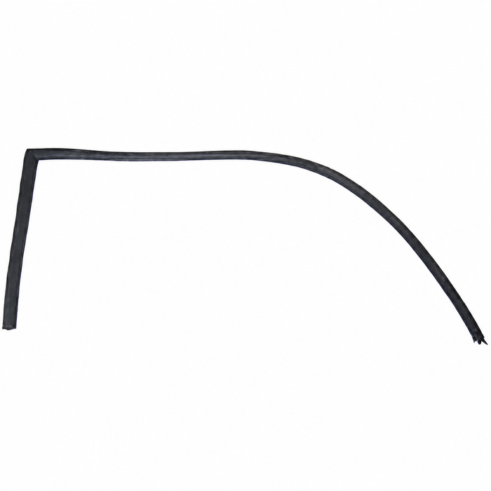 C16-143-212B-R - 143-845-212-B - 143845212B - TOP AND BACK EDGE DOOR WINDOW SEAL - RIGHT - GHIA 72-74 - SOLD EACH