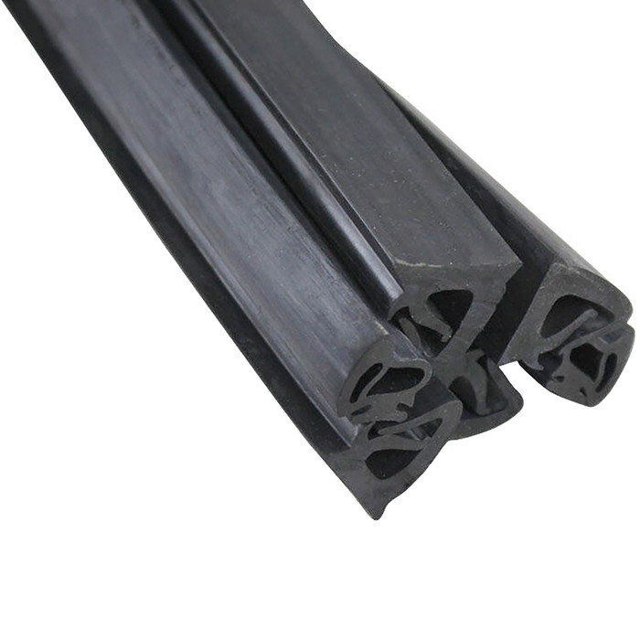 C16-143-341C-LR - 143-847-341-C - 143847341C - SET OF 4 SEALS - GLASS TO TOP AND SIDE OF DOOR OPENING (15/16 IN. BASE WIDTH) - DOES BOTH LEFT / RIGHT SIDES - GHIA SEDAN 67-71 - SOLD 4 PIECE SET